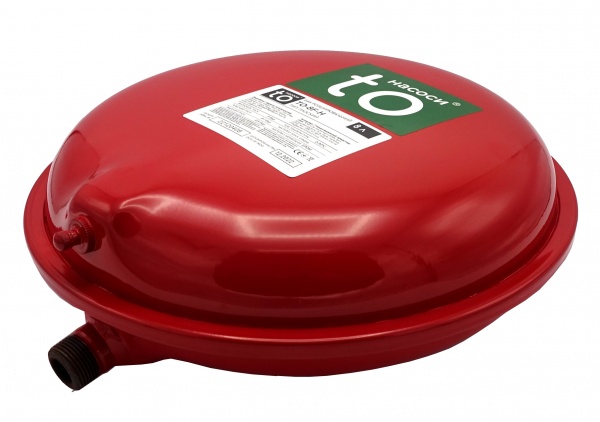 Бак розширювальний toНАСОСИ плаский 8 л 3/4