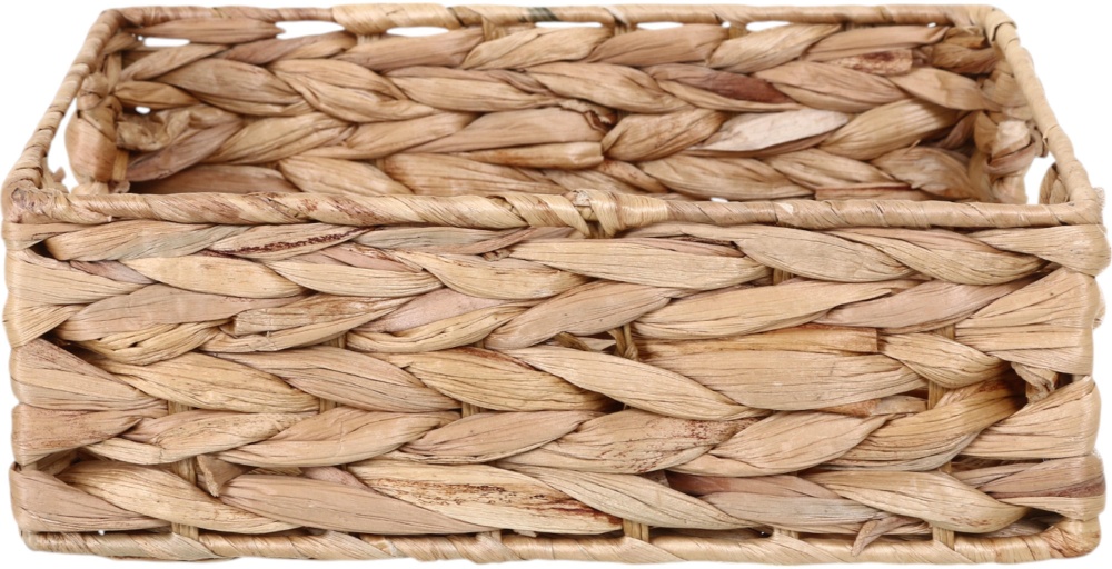 Корзина Sona с ручками бежевая 25х20х9 см