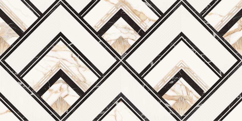 Декор Allore Group Emilia Oscar W\DEC M NR Saten 30,8x60,8 см