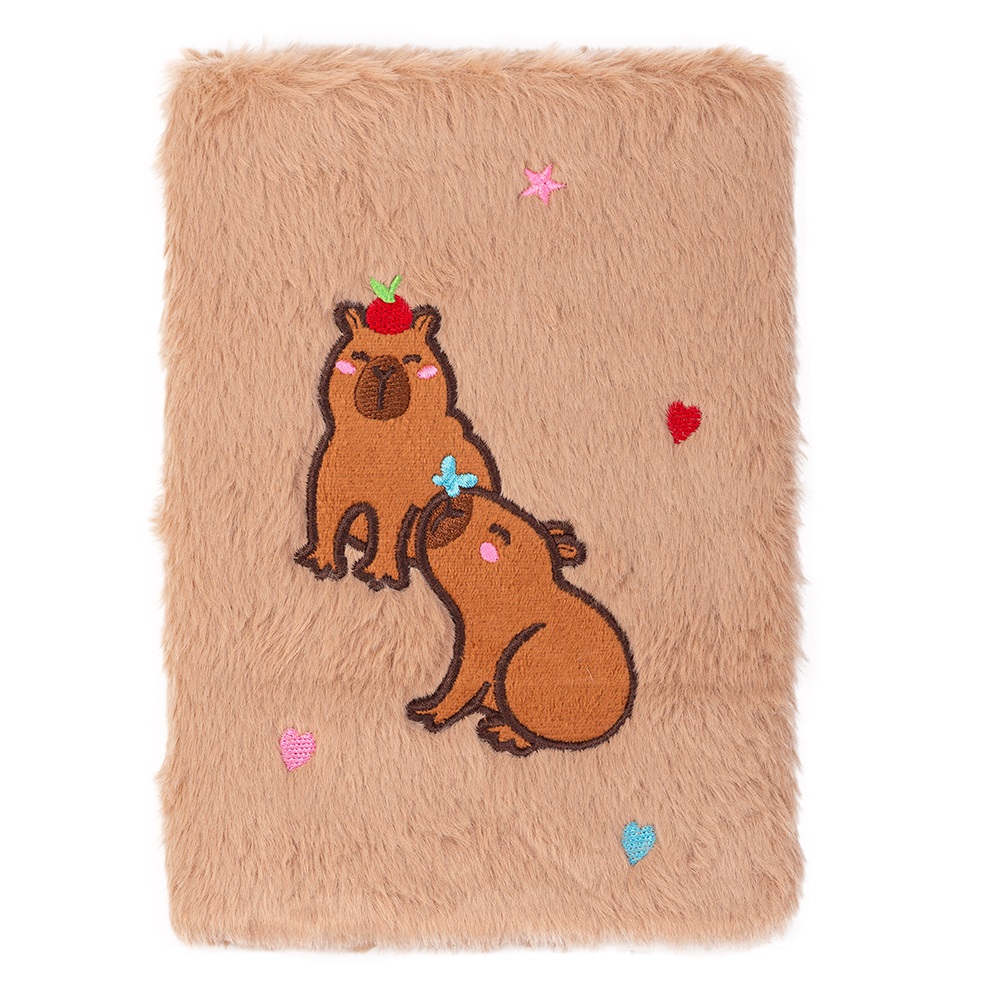 Блокнот плюшевий Forme CAPYBARA 7 А5 80 арк. KIDS Line