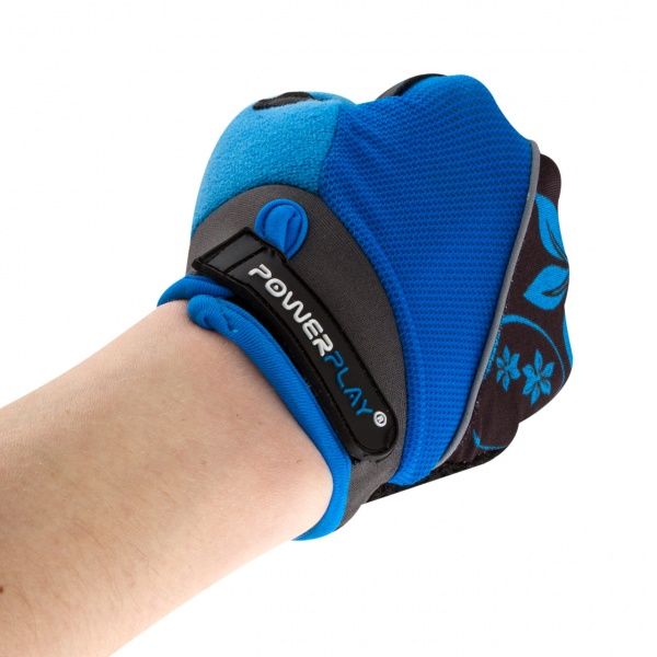 Варежки PowerPlay 5281B_Blue р. S голубой