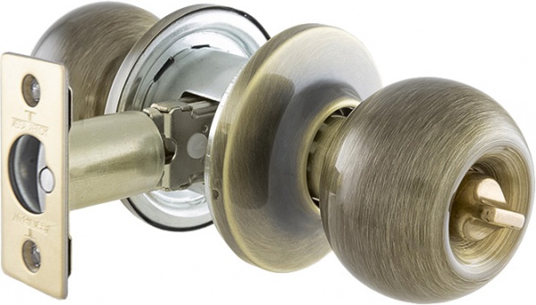 Кнобсет TESA 1-Way 3900U0 Univ BS60/70 мм 3Key 33-52 мм Bola (комплект) антична бронза