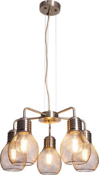 Люстра подвесная Altalusse INL-6143P-05 5x40 Вт E27 античная бронза 