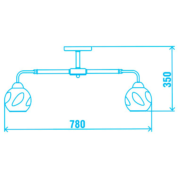 Люстра Victoria Lighting Safira/PL8