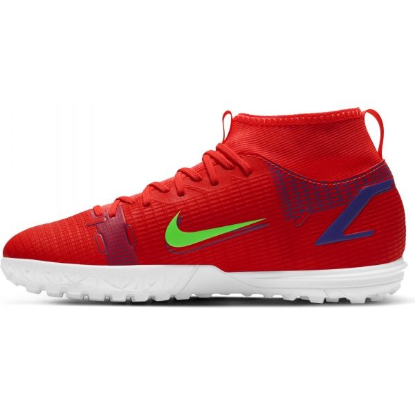Сороконожки Nike Mercurial Superfly 8Academy TF CV0789-600 р. US 3,5Y красный