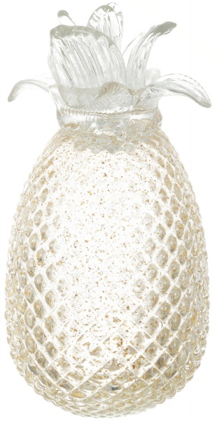 Подсвечник Хрустальный ананас 13,5х13,5х29 см
