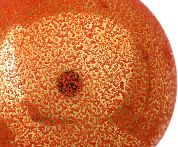 Шар новогодний одноцветная d 80 мм в ассортименте .0181