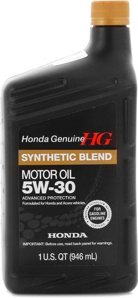 Моторное масло Honda HG Synthetic Blend 5W-30 946 л (08798-9034)