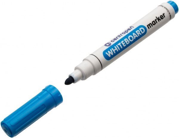Маркер для белой доски Centropen 2.5 мм синий 