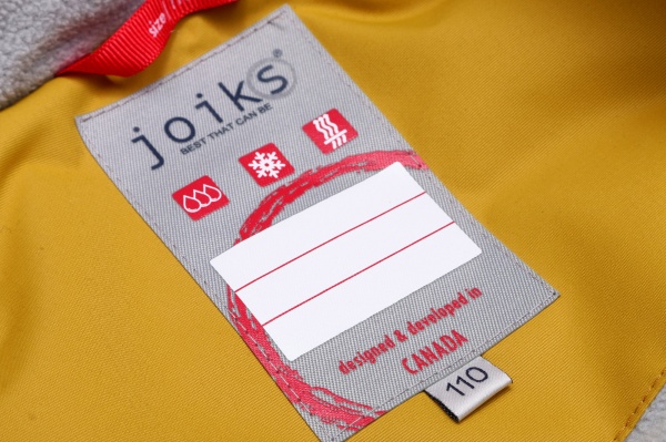 Куртка детская для мальчиков JOIKS B-010 р.110 горчичный 