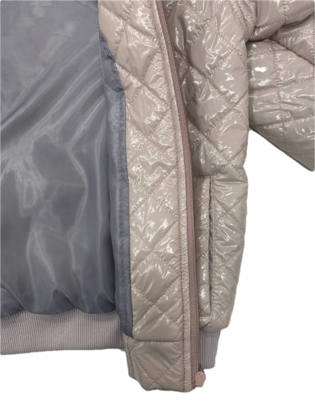 Куртка дитяча для дівчаток JOIKS р.158 кремовий КD-12 