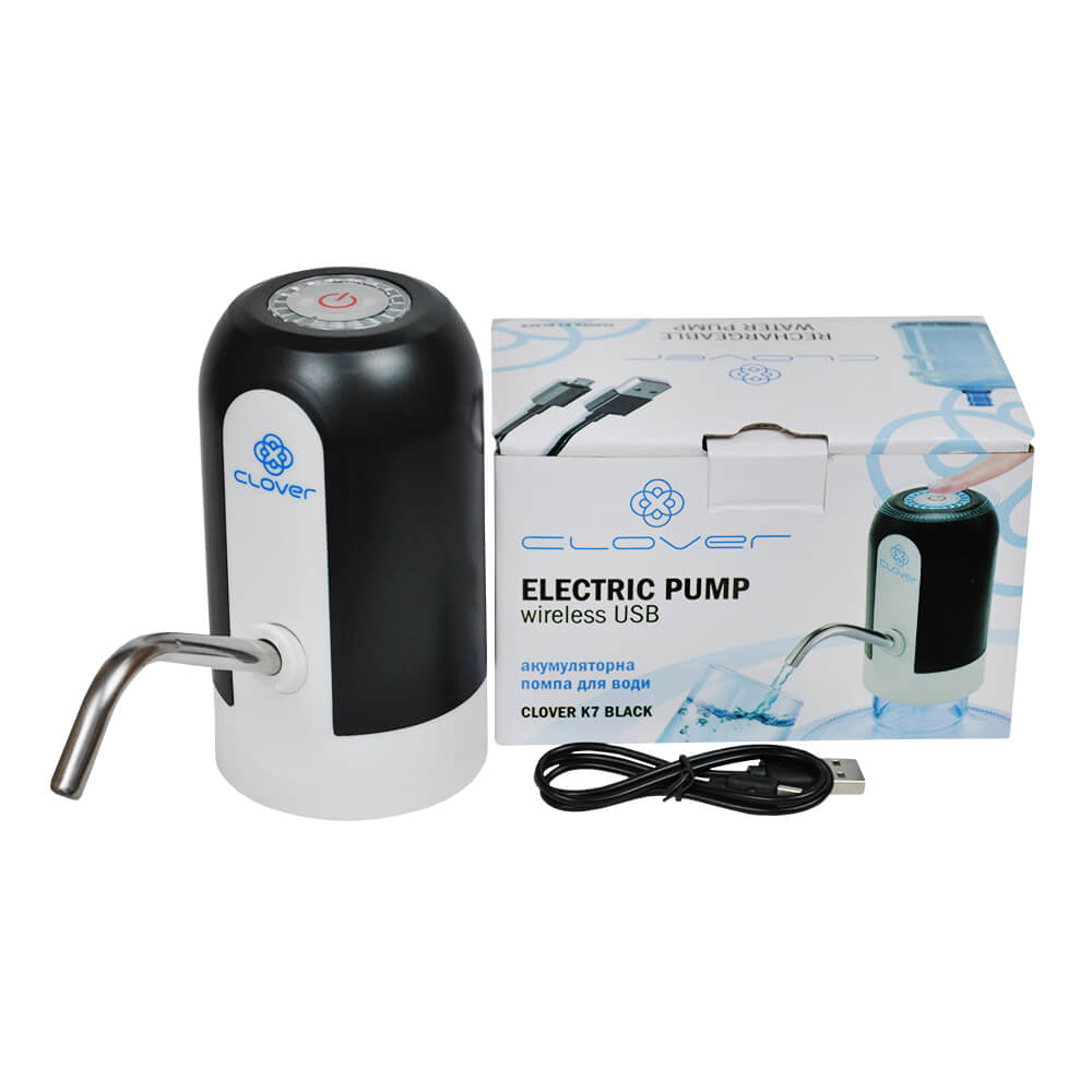 Помпа для воды Clover черная K7