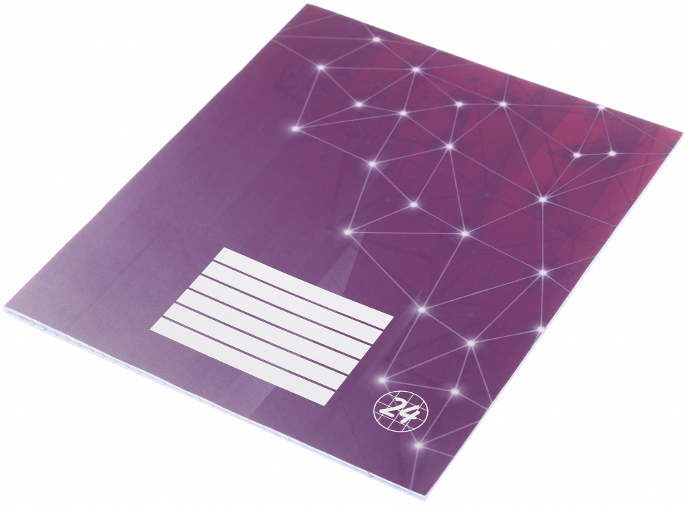 Тетрадь школьная 24 листа клетка економ 2024 Nota Bene