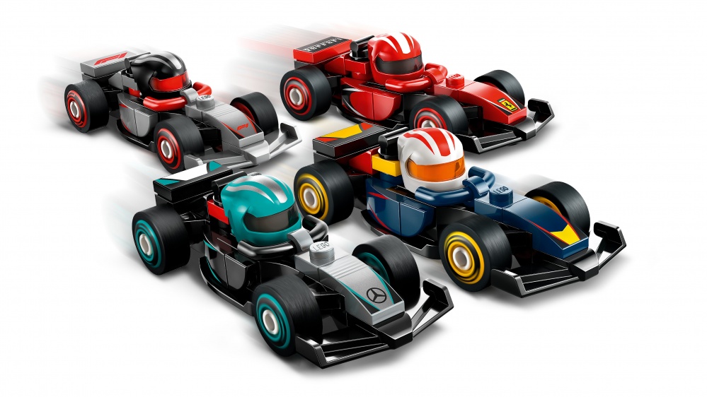Конструктор LEGO Minifigures Колекційні автомобілі для перегонів F1® 71049