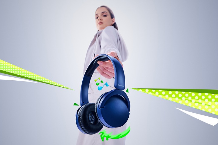 Навушники бездротові Panasonic RB-HF630B blue (RB-HF630BG-A)