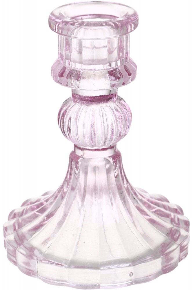 Подсвечник Glass 8х10,5 см фиолетовый CY060916 Sensio