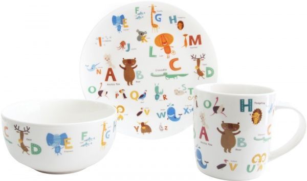 Набор детской посуды ABC 3 предмета (A0690-KS-06) Astera