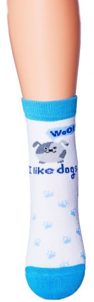 Шкарпетки дитячі Giulia KSL-006 calzino bianco р.18 білий 