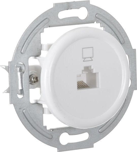 Механизм розетки компьютерная UP! (Underprice) Retro белый HSN-SCP.H1G1PC-WH