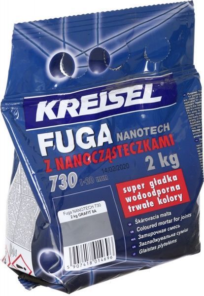Фуга Крайзель Nanotech 730 8А 2 кг графітовий