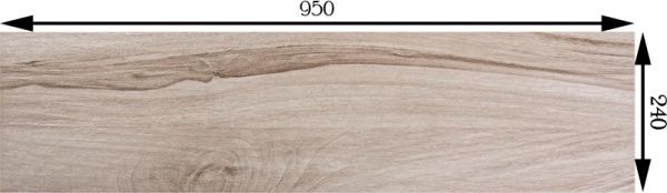 Плитка STN CERAMICA Сауко грис 24x95 