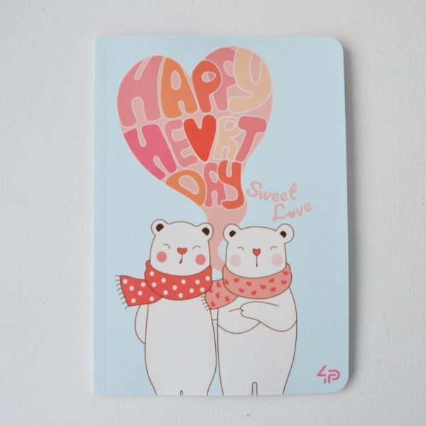 Блокнот Sweet love note bears А6 40 лист. Profiplan