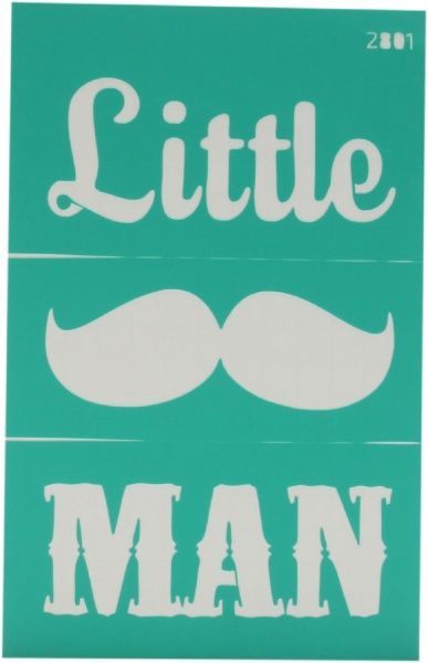 Трафарет самоклеящийся №2801 серия Детские GPТ50045849 130x200 мм Rosa Talent