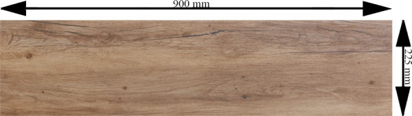 Плитка Allore Group Castana Gold F PR 22,5x90 R Mat 1 