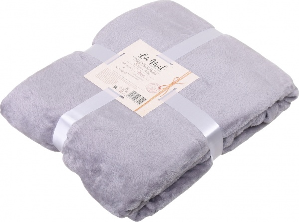 Плед мікрофібра Alloy 160x200 см сірий La Nuit 