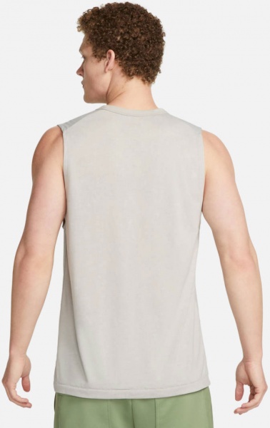 Футболка Nike DF VINTAGE MUSCLE GFX DX0908-012 р.XL серый