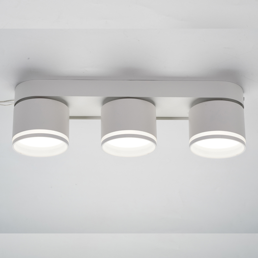 Світильник накладний поворотний LightMaster GX53 білий MLT508-3