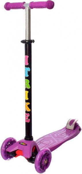 Самокат iTrike Maxi JR 3-003-V (JR 3-003) фиолетовый 