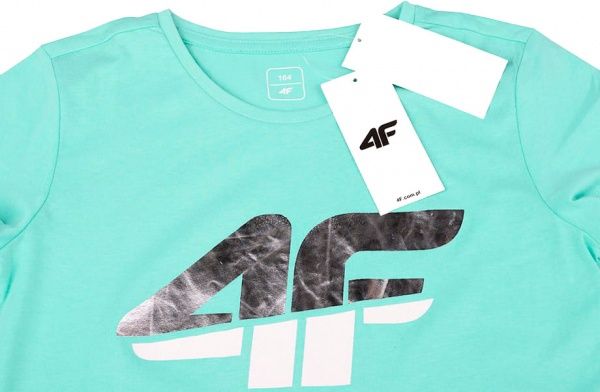 Футболка 4F HJZ20-JTSD006A-47S 122 светло-зеленый