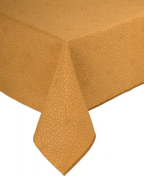 Скатертина Гірчиця 120x142 см гірчичний 