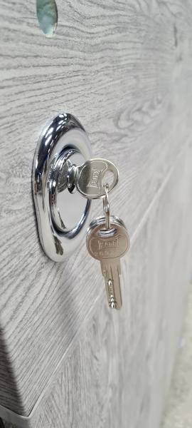 Двері вхідні Булат House-3 дуб графіт / дуб шале графіт 2050x850 мм праві