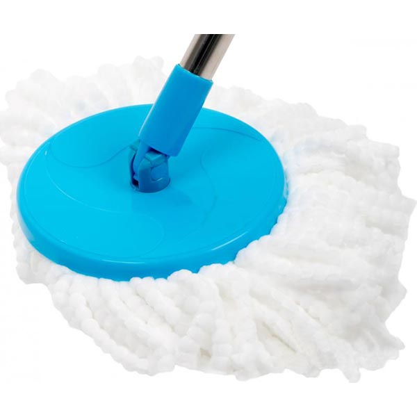 Комплект швабра и ведро с автоматическим отжимом Гривня Петрівна Solo Twist 16 см 