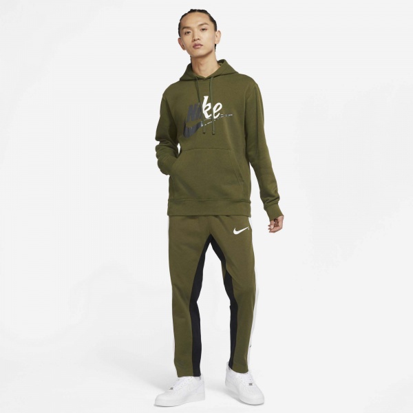 Джемпер Nike M NSW SPE+ PO BB HOODIE HH DD5011-326 р. 2XL зеленый