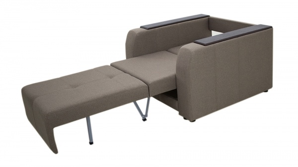 Крісло розкладне Кедр ПЛЕЙН 960х980 мм капучино 