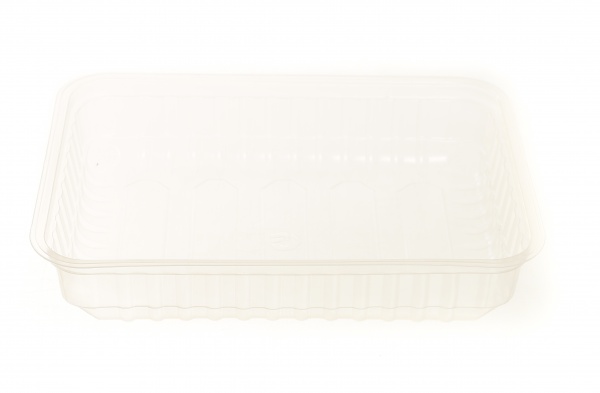 Контейнер прямоугольный для холодных блюд и СВЧ 500 мл белый 500 шт.