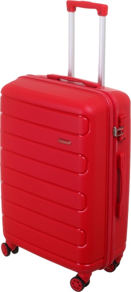 Чемодан 66 л красный XY22100 60х42х26 ABS 