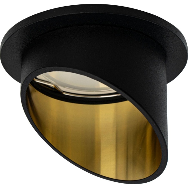 Светильник точечный Berger 40 Вт GU10 черный 3017-DL-1 Black 