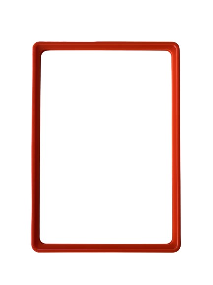 Рамка формату А4 пластикова помаранчева 3 шт. 