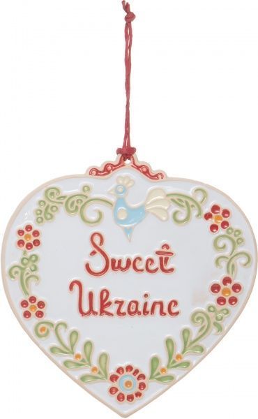 Фигурка Сердце 14x15 см Sweet Ukraine