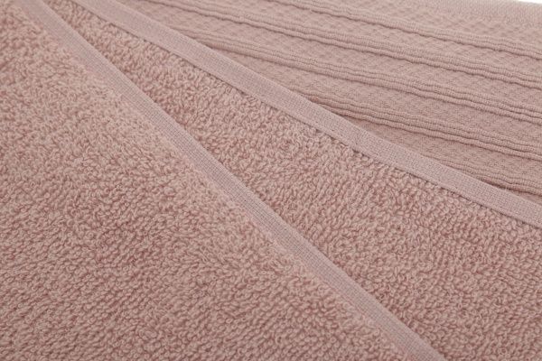 Набор полотенец махровых 2 шт. Soft розовый Durutex 