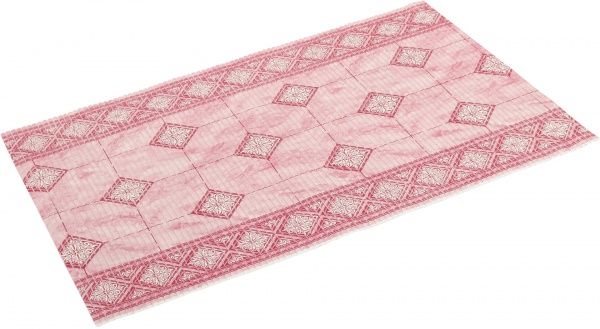 Коврик для ванной комнаты Oncu grup Декомарин ПВХ ASSORTI 65х100 (1000003013) розовый