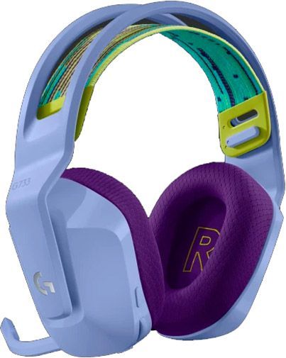Навушники Logitech purple (981-000890) Lightspeed Wireless RGB Gaming Headset G733 