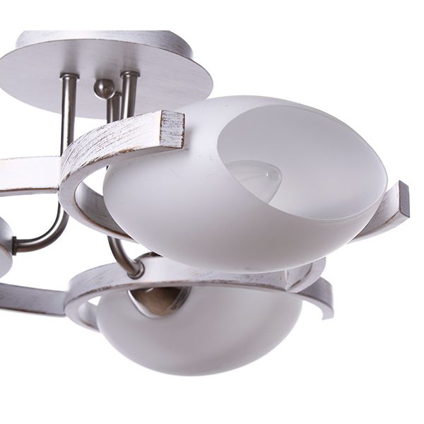 Люстра потолочная Victoria Lighting 3xE14 античный белый Odeon/PL3 