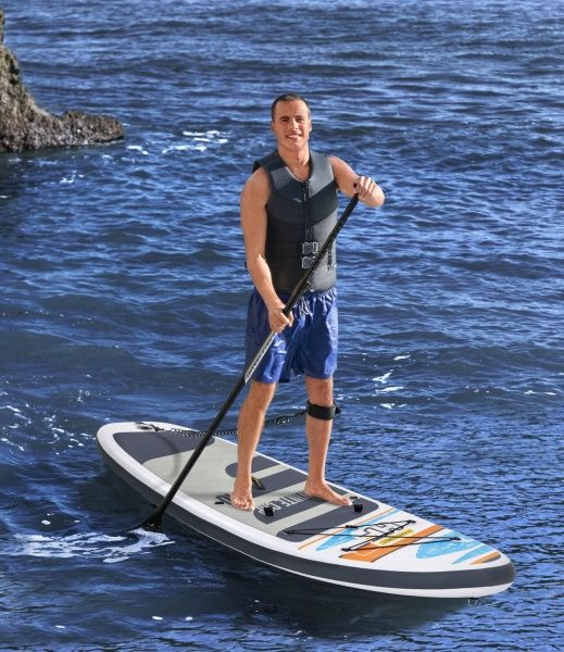 SUP-дошка Bestway White Cap 305х84х12см (65341) білий