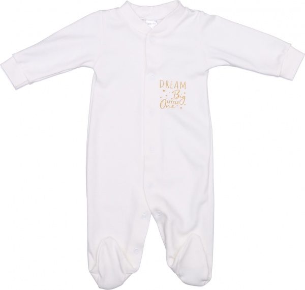 Комбинезон унисекс Bambinelli Dream Big Кмб301-2 р.74 молочный 