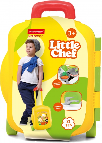 Игровой набор Кухня в чемодане 22 шт. HSP948808